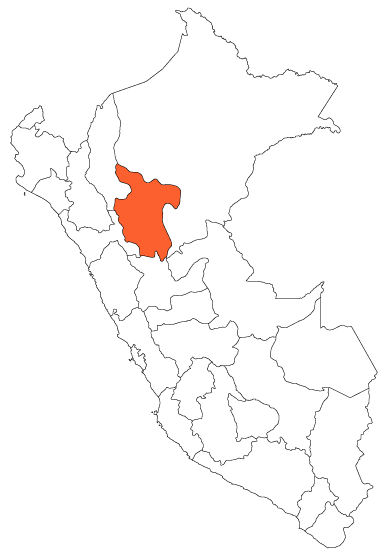 Mapa de cobertura - Región San Martín