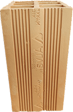 Ladrillo Pandereta rayas